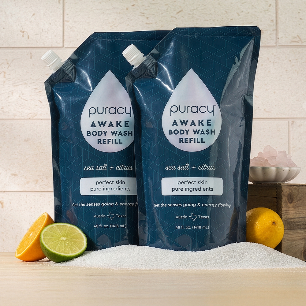 Refillable Body Wash